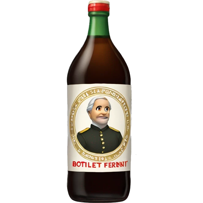 Botella de fernet branca emoji