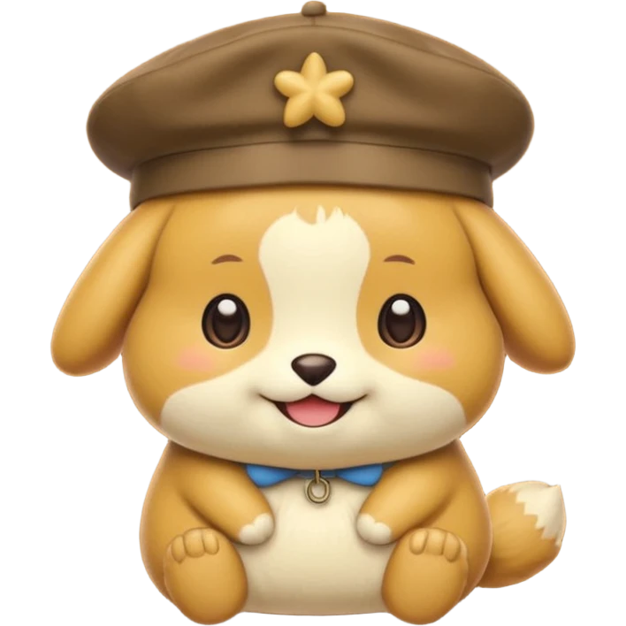 cute Pompompurin character emoji