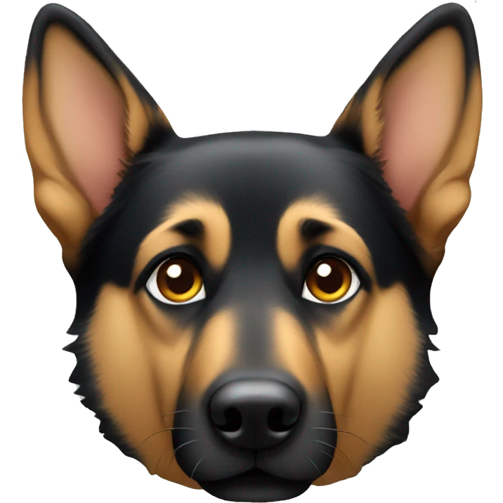 german shepard dog  emoji