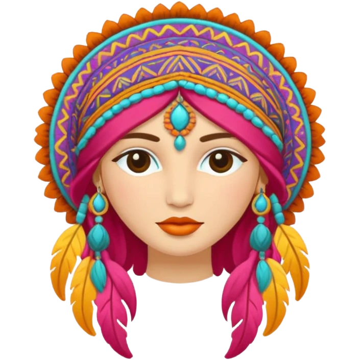 Boho style  emoji