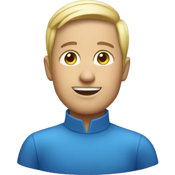Blue iPad emoji