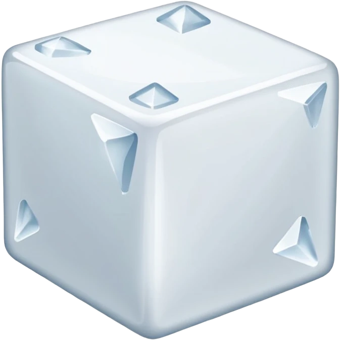 Sugar cube emoji