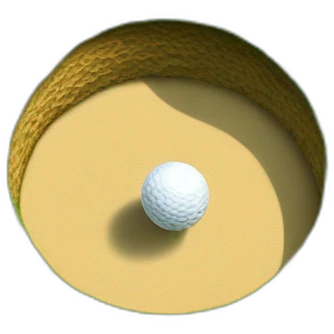 golf hole emoji