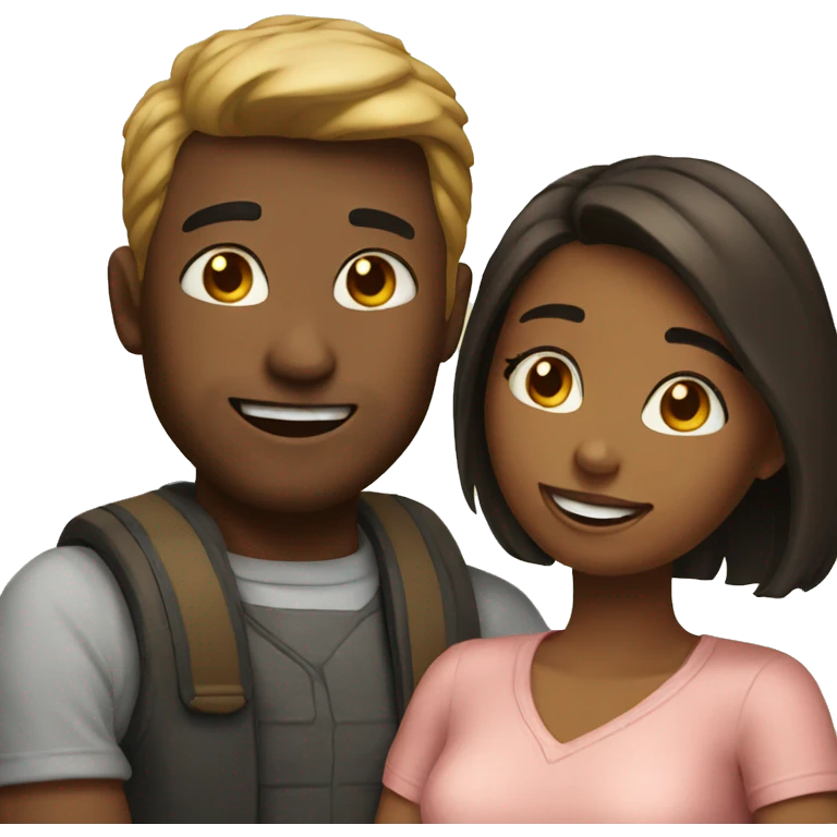 Loving couple emoji