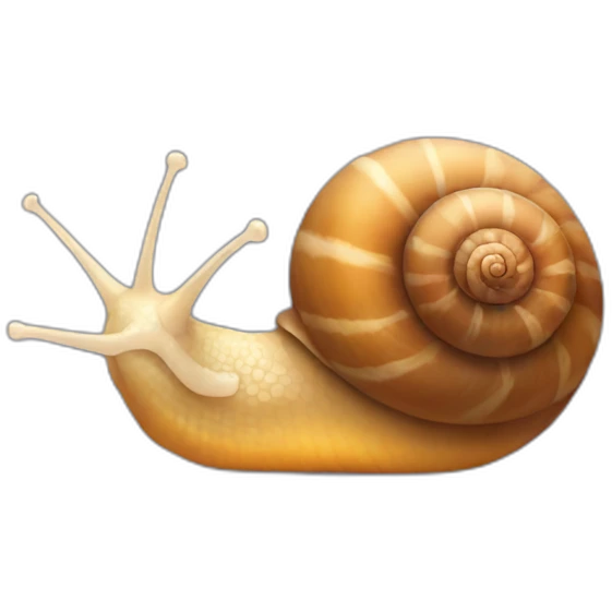 a single snail shell emoji
