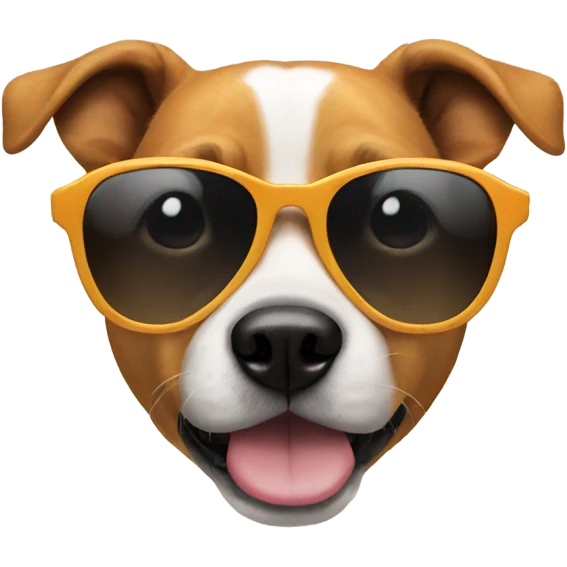 dog with sunglasses  emoji