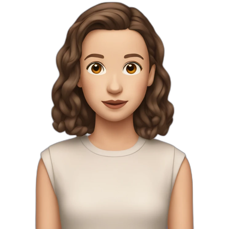 Millie Bobby Brown emoji