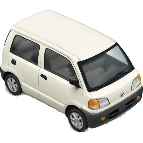 Japanese Kei car  emoji