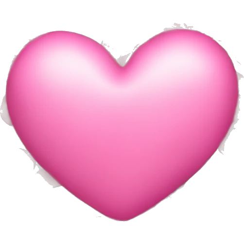 pink heart and flowers emoji