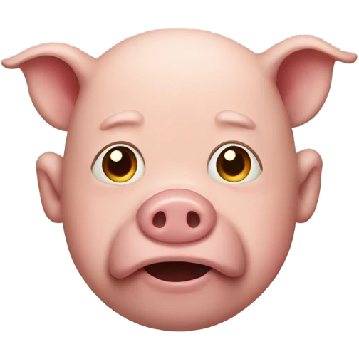 Pig man  emoji