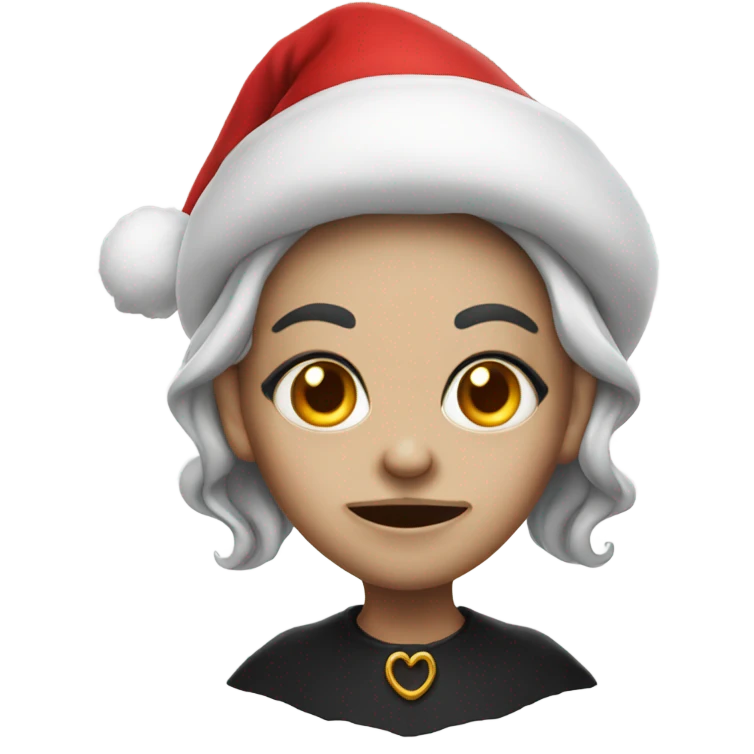 Ugly witch Santa  emoji