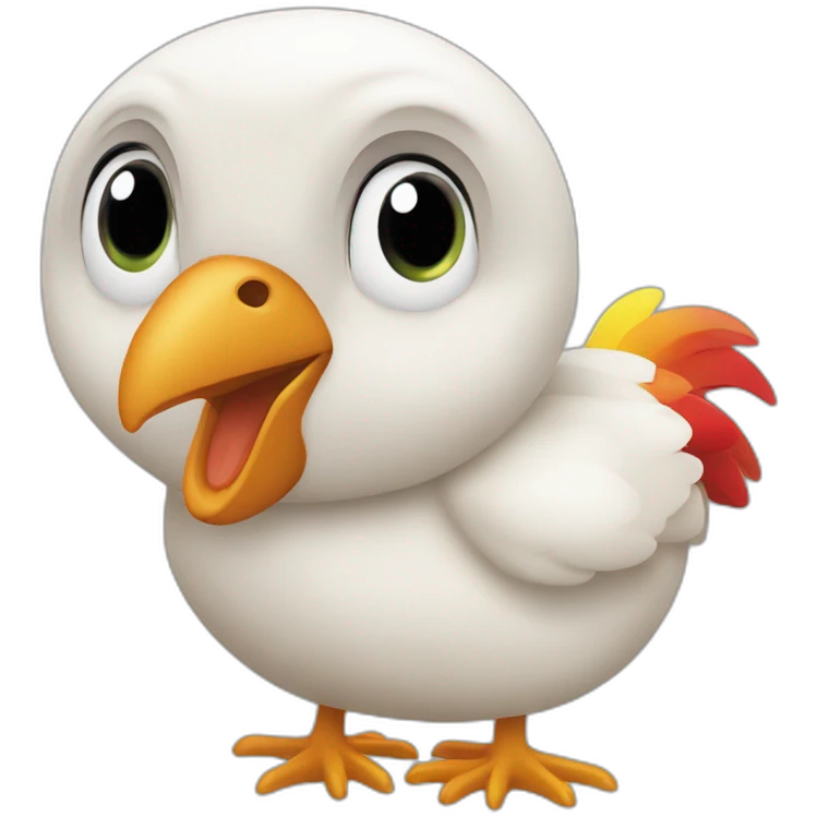 Drei bunte küken emoji