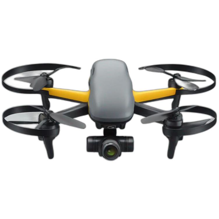 Drone racer emoji