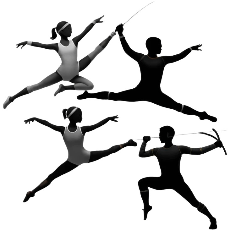 Quiero un emoji de gimnasia y esgrima de mendoza emoji