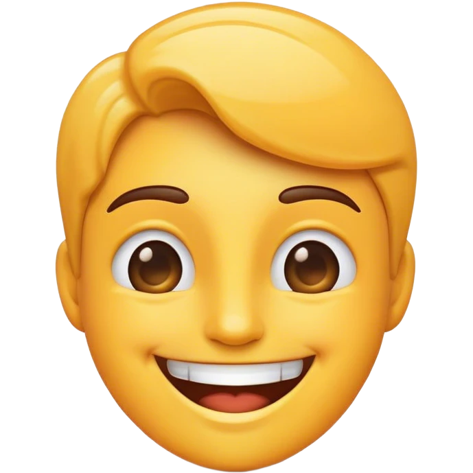 开心的笑了 emoji