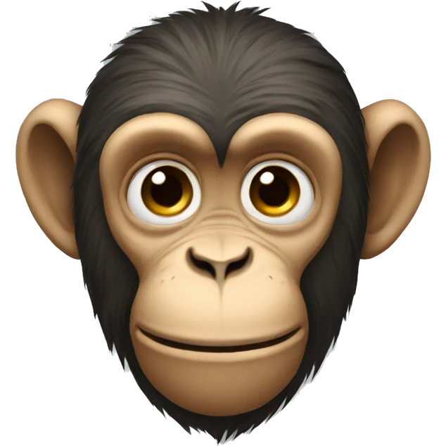 a tall monkey emoji