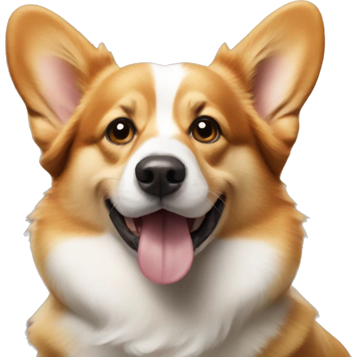 Dog corgis  emoji