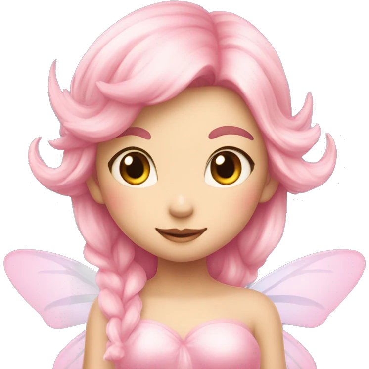 Shiny Pastel Pink Fairy Fakémon emoji