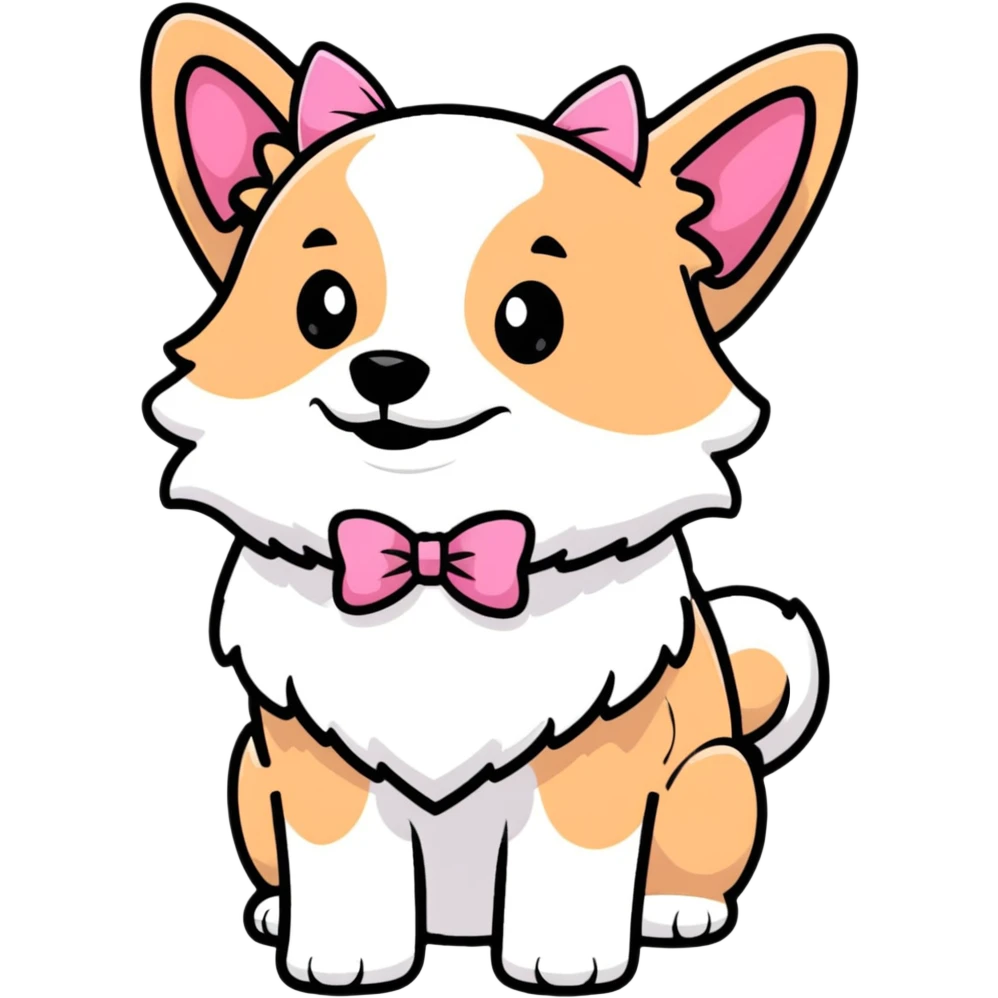 🐶🎀 emoji