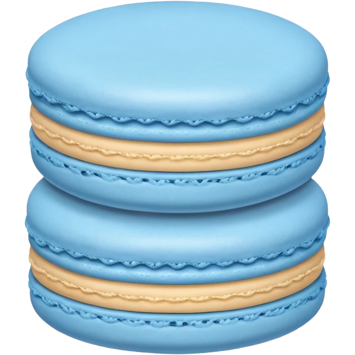 blue macaro  emoji