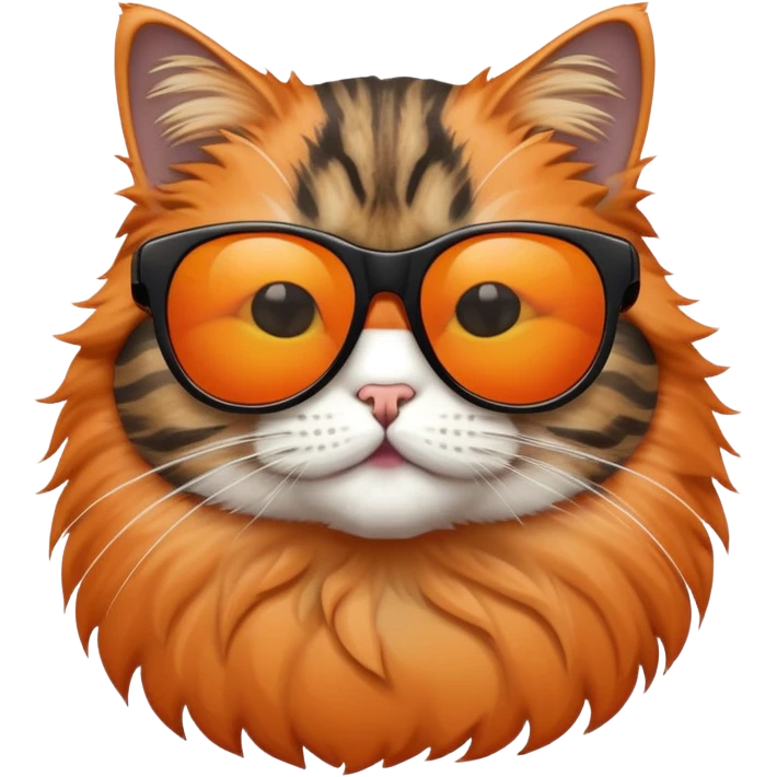 Cat wwith sunglasses emoji