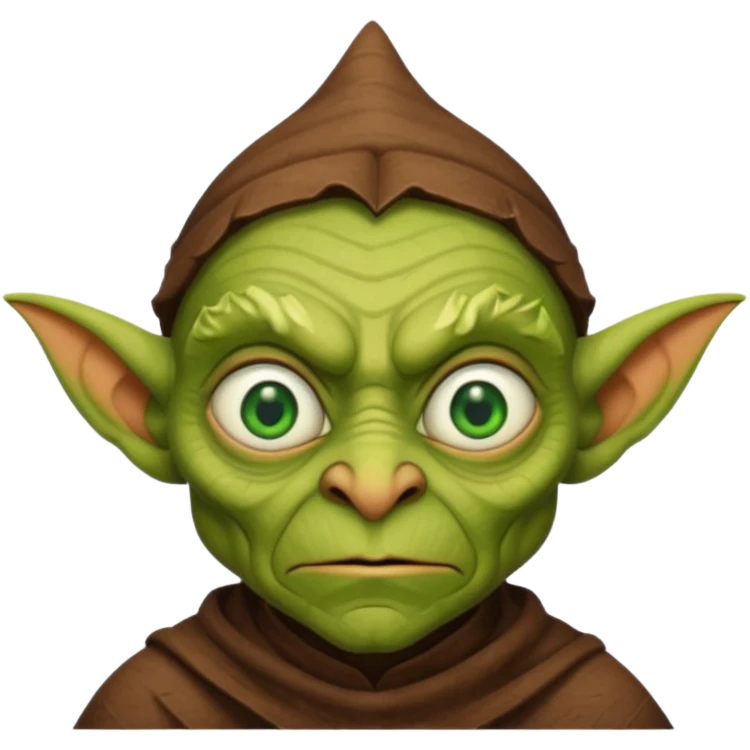 brown goblin emoji