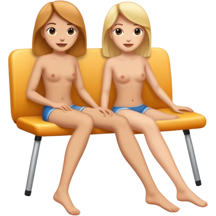Legs open emiji emoji