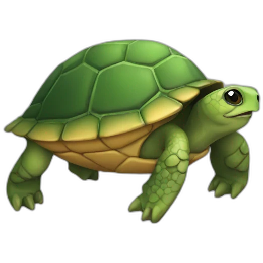 Tortue mimi emoji