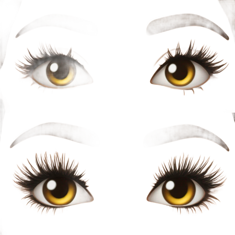 Eyelash extensions  emoji