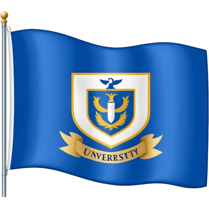 Tishk International University flag emoji