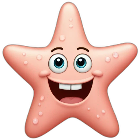 Patrick star emoji