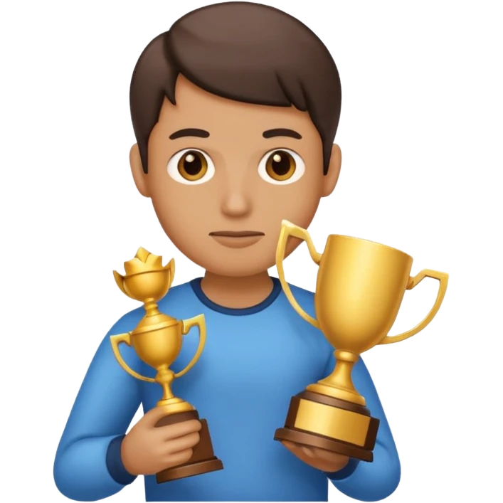 Create an emoji that reflects people that asks a lot of questions and get rewarded as most active participant in a training emoji