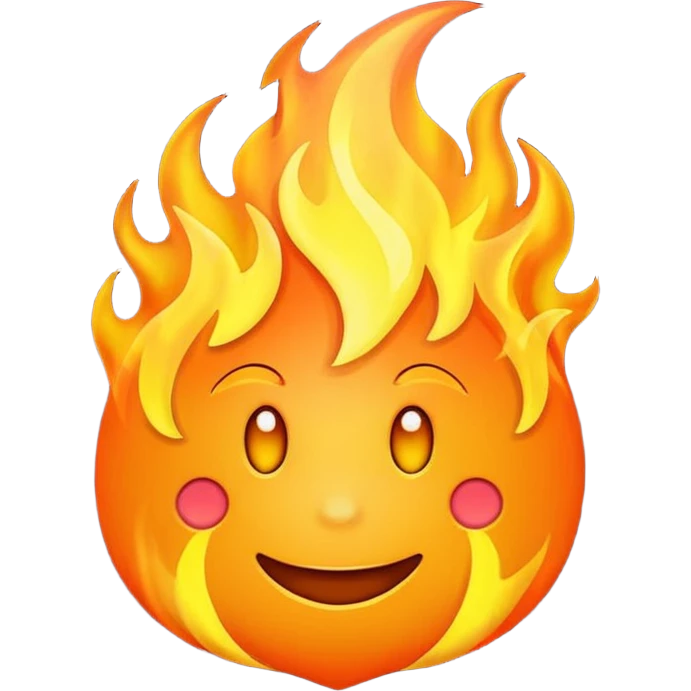 cyberpunk fire emoji