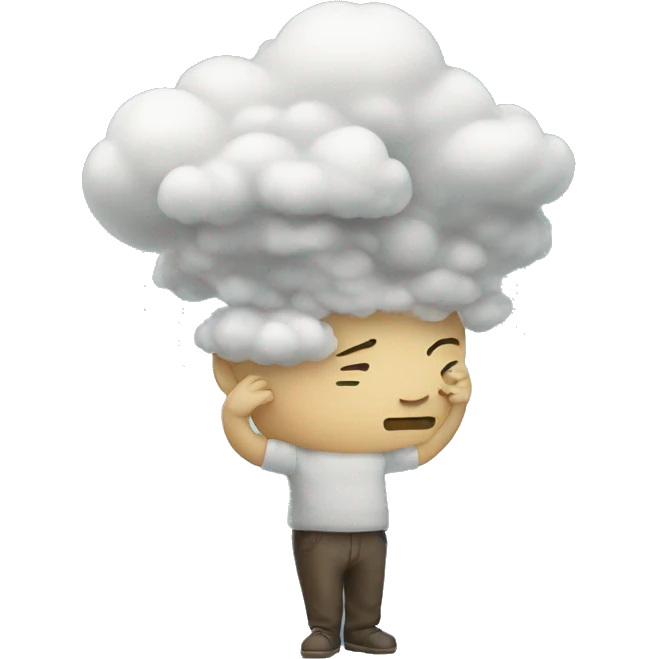 cloud hugger emoji