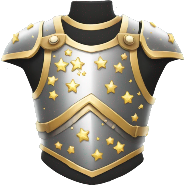 torso armor with sparkling stars emoji
