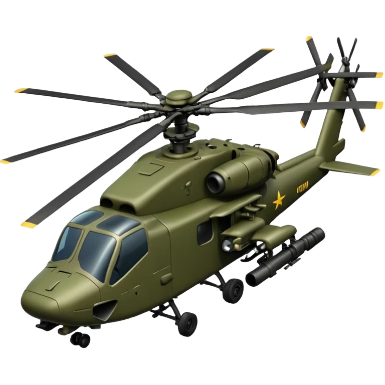 Apache helicopter emoji