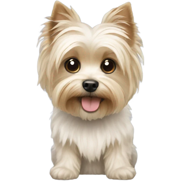 Morkie emoji