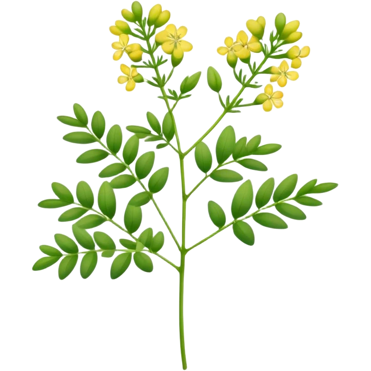 flowering Rue herb emoji
