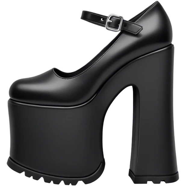 1990’s Buffalo brand platform shoes emoji
