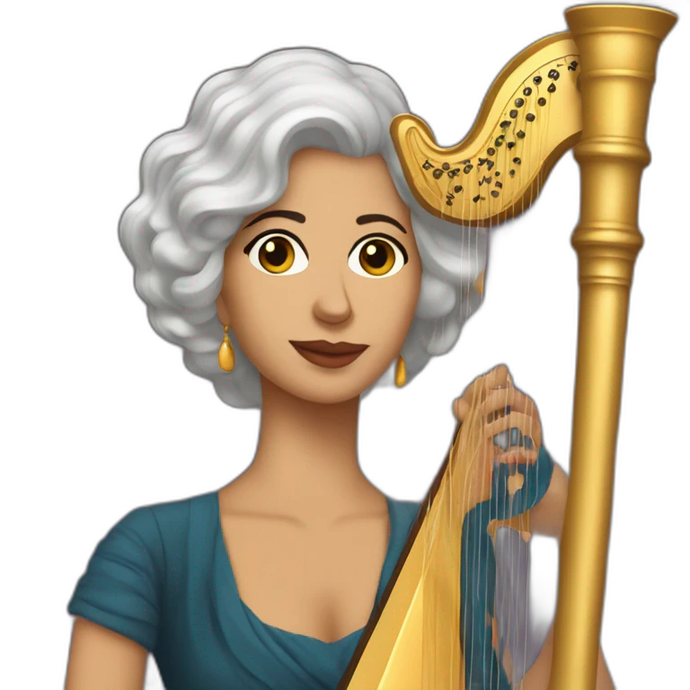 yolanda kondanassis the harpist emoji