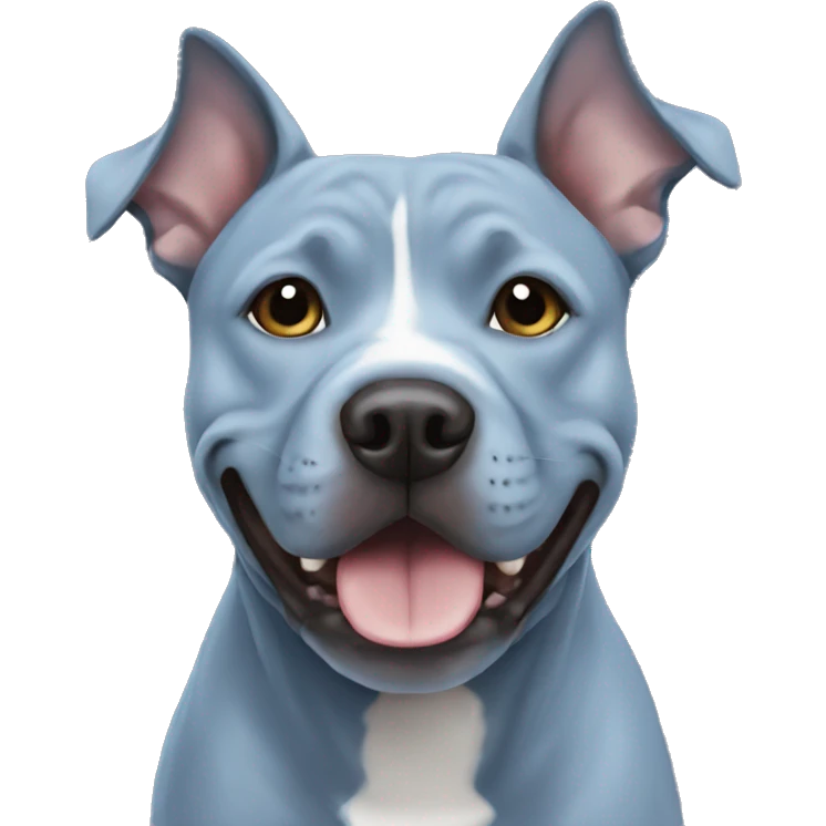 blue staffy emoji