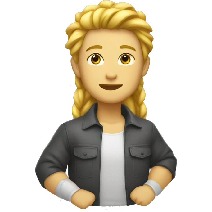 never never give up emoji