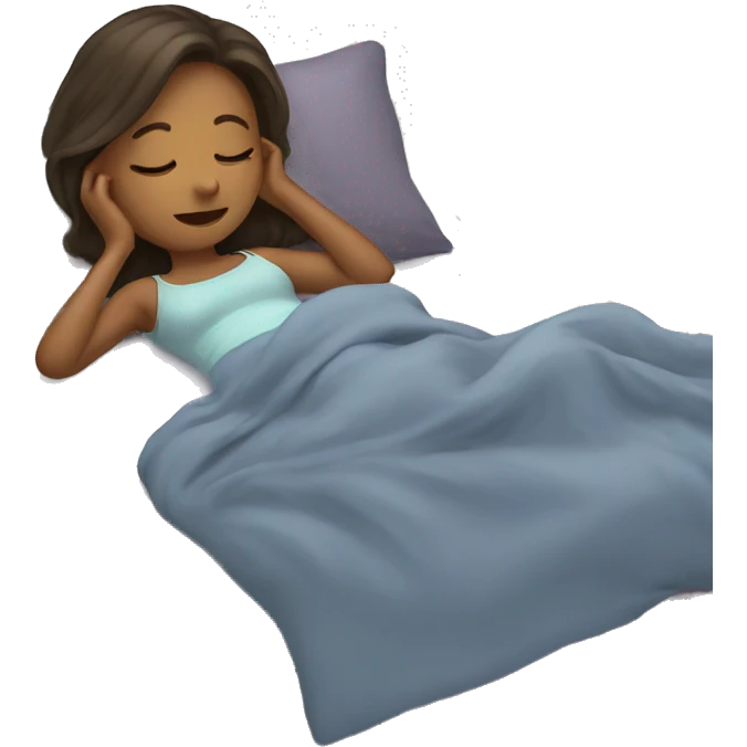 girls sleep  emoji