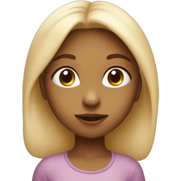 Girl kiss emoji