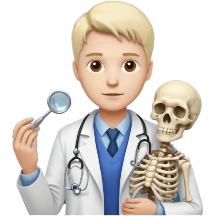 Doctor, Skeleton. emoji