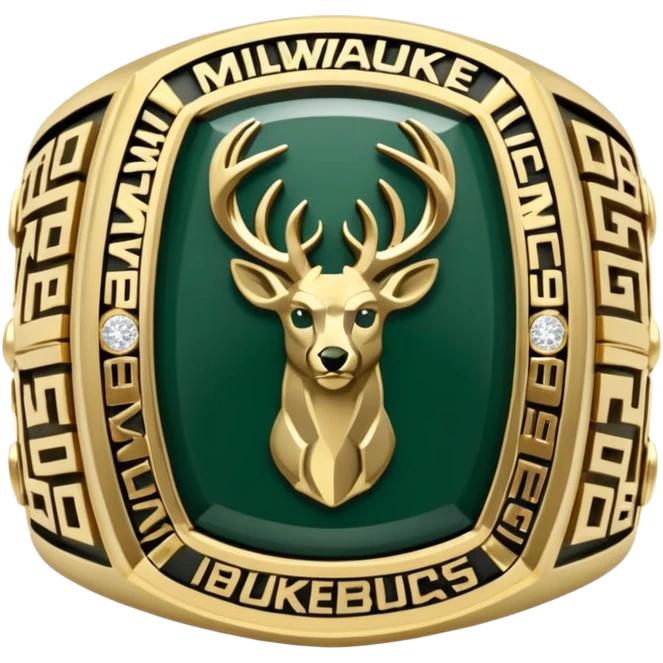 Milwaukee bucks championship ring emoji