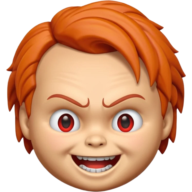 Un emojin de chuky emoji
