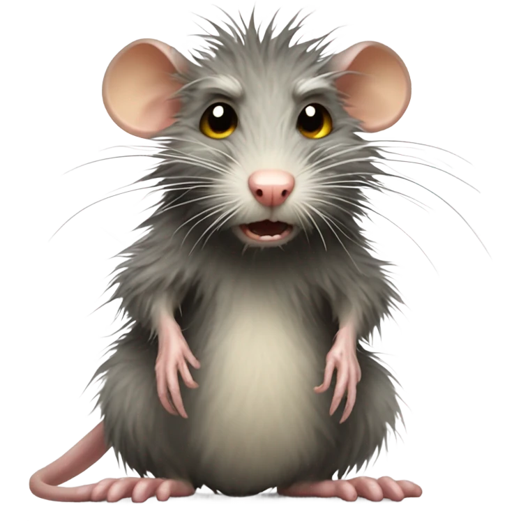 Stinky rat  emoji