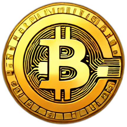 Logo de bitcoin emoji