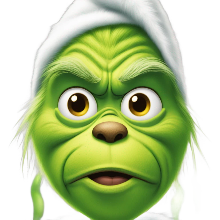 grinch needs knee surgery emoji